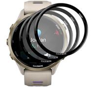 GIOPUEY 3 Unidades Protector de Pantalla para Garmin Forerunner 970, [Cobertura Completa] HD Material Compuesto Láminas Protectora con Capa Oleófoba - Transparente