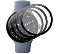 GIOPUEY 3 Unidades Protector de Pantalla para Google Pixel Watch 4 45mm, [Cobertura Completa] HD Material Compuesto Láminas Protectora con Capa Oleófoba - Transparente