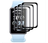 GIOPUEY 3 Unidades Protector de Pantalla para Honor Band 9, [Cobertura Completa] HD Material Compuesto Láminas Protectora con Capa Oleófoba - Transparente