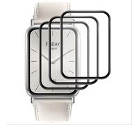 GIOPUEY 3 Unidades Protector de Pantalla para Xiaomi Band 9 Pro, [Cobertura Completa] HD Material Compuesto Láminas Protectora con Capa Oleófoba - Transparente