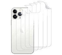 GIOPUEY[4 Piezas Protector Trasero Compatible con iPhone 14 Pro, iPhone 14 Pro Protector de Pantalla Trasera, TPU Suave, Delgado, Alta Transparencia, Antideslizante. - Clear