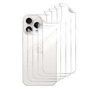 GIOPUEY[4 Piezas Protector Trasero Compatible con iPhone 15 Pro MAX, iPhone 15 Pro MAX Protector de Pantalla Trasera, TPU Suave, Delgado, Alta Transparencia - Clear