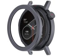 GIOPUEY Acero Inoxidable Anillo para Nothing CMF Watch Pro 2, Bezel Styling Ring Adhesive Cover Protector Anti arañazos y colisiones - zb-Grey