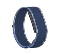 GIOPUEY Bíceps Correas Compatible con Garmin CIRQA Smart Band, Correa Tejida de Nailon Suave Elástico Ajustable [Unisexo] [Transpirable] - A-Blue/Gray