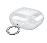 GIOPUEY Clear Funda Compatible con Beats Powerbeats Fit 2025, Ultradelgado TPU Case Cover, Anti-caída, Portátil - Transparent