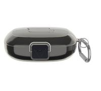 GIOPUEY Clear Funda Compatible con JBL Endurance Peak 4, Ultradelgado TPU Case Cover, Anti-caída, Portátil - Transparent Black