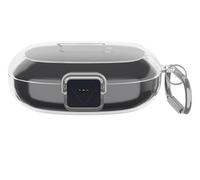GIOPUEY Clear Funda Compatible con JBL Endurance Peak 4, Ultradelgado TPU Case Cover, Anti-caída, Portátil - Transparent