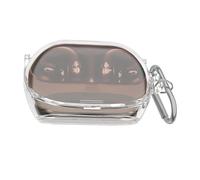 GIOPUEY Clear Funda Compatible con JBL Soundgear Clips, Ultradelgado TPU Case Cover, Anti-caída, Portátil - Transparent