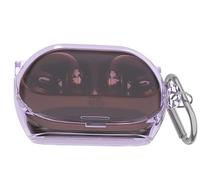 GIOPUEY Clear Funda Compatible con JBL Soundgear Clips, Ultradelgado TPU Case Cover, Anti-caída, Portátil - Transparent Purple