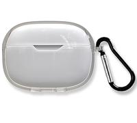 GIOPUEY Clear Funda Compatible con JBL Wave Beam 2, Ultradelgado TPU Case Cover, Anti-caída, Portátil