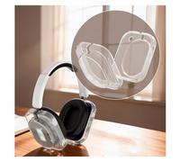 GIOPUEY Clear Funda Compatible con Nothing Headphone (1), Ultradelgado TPU Case Cover, Anti-caída, Portátil - Transparent