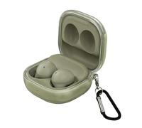 GIOPUEY Clear Funda Compatible con Samsung Galaxy Buds FE/Buds Pro/Buds Live/Buds 2/Buds 2 Pro, Ultradelgado TPU Case Cover, Anti-caída, Portátil - Transparent Green