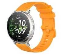 GIOPUEY Correas Compatible con Amazfit Active 3 Premium, Suave Silicona La Correa [Resistente al Desgaste] [Transpirable] Pulsera - Yellow