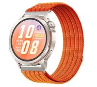GIOPUEY Correas Compatible con Amazfit Balance 2/Active MAX/Cheetah Pro/Bip5/Bip6/T-Rex 3 Pro 48mm, Correa Tejida de Nailon Suave [Unisexo] [Transpirable] - Orange