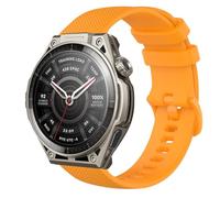 GIOPUEY Correas Compatible con Amazfit Balance Ultra, Suave Silicona La Correa [Resistente al Desgaste] [Transpirable] Pulsera - Yellow