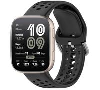 GIOPUEY Correas Compatible con Amazfit Cheetah Round/Cheetah Pro/GTR 4/3/3 Pro, Suave silicona La Correa [Resistente al Desgaste] [Transpirable] Pulsera - Black