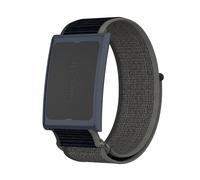 GIOPUEY Correas Compatible con Amazfit Helio Strap, Correa Tejida de Nailon Suave [Unisexo] [Transpirable] - Black/Grey