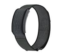 GIOPUEY Correas Compatible con Amazfit Helio Strap, Correa Tejida de Nailon Suave [Unisexo] [Transpirable] - Black/Grey