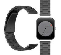 GIOPUEY Correas Compatible con CMF by Nothing Watch Pro, Acero Inoxidable La Correa [Resistente al Desgaste] Pulsera - Black