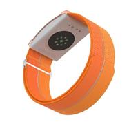 GIOPUEY Correas Compatible con COROS Heart Rate Monitor, Correa Tejida de Nailon Suave [Unisexo] [Transpirable] - Orange