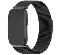 GIOPUEY Correas Compatible con Garmin CIRQA, Pulsera Trenzada de Acero Inoxidable [magnético] Pulsera - Black
