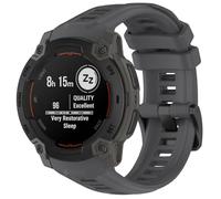 GIOPUEY Correas Compatible con Garmin instinct E 45mm, Suave silicona La Correa [Resistente al Desgaste] [Transpirable] Pulsera - Dark Grey