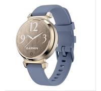 GIOPUEY Correas Compatible con Garmin Lily 2/Claasic/Active, Suave Silicona La Correa [Resistente al Desgaste] [Transpirable] Pulsera - Blue