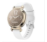 GIOPUEY Correas Compatible con Garmin Lily 2/Claasic/Active, Suave Silicona La Correa [Resistente al Desgaste] [Transpirable] Pulsera - White