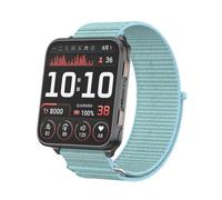 GIOPUEY Correas Compatible con Garmin Venu X1, Correa Tejida de Nailon Suave [Unisexo] [Transpirable] - Teal