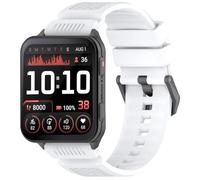 GIOPUEY Correas Compatible con Garmin Venu X1, Suave silicona La Correa [Resistente al Desgaste] [Transpirable] Pulsera - white