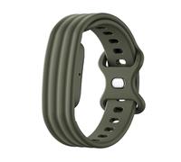 GIOPUEY Correas Compatible con Google Fitbit Air, Suave Silicona La Correa [Resistente al Desgaste] [Transpirable] Pulsera - Army Green