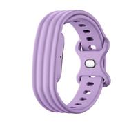 GIOPUEY Correas Compatible con Google Fitbit Air, Suave Silicona La Correa [Resistente al Desgaste] [Transpirable] Pulsera - Purple-A
