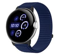 GIOPUEY Correas Compatible con Google Pixel Watch 4/3/2/1 41mm, Correa tejida de nailon suave [unisexo] [Transpirable] - navy blue