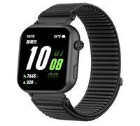 GIOPUEY Correas Compatible con Honor Choice Watch 2i, Nylon Transpirable Sport Correa Loop Deportiva de Nylon Trenzado Strap Band - Black