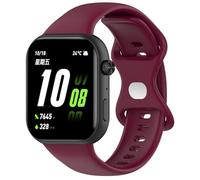 GIOPUEY Correas Compatible con HONOR Choice Watch 2i, Suave silicona La Correa [Resistente al Desgaste] [Transpirable] Pulsera - wine red