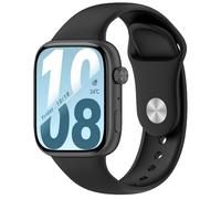 GIOPUEY Correas Compatible con Honor Watch X5i, Suave Silicona La Correa [Resistente al Desgaste] [Transpirable] Pulsera - Black