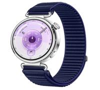 GIOPUEY Correas Compatible con Huawei Watch GT 6 41mm, Nylon Transpirable Sport Correa Loop Deportiva de Nylon Trenzado Strap Band - Darkblue