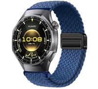 GIOPUEY Correas Compatible con Huawei Watch GT 6 46mm/GT 6 Pro/GT5 46mm/GT5 Pro Correa tejida de nailon suave [unisexo] [Transpirable] - Blue