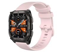 GIOPUEY Correas Compatible con KOSPET Tank M4, Suave silicona La Correa [Resistente al Desgaste] [Transpirable] Pulsera - Pink