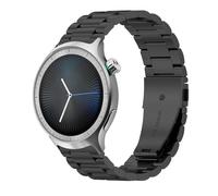 GIOPUEY Correas Compatible con Motorola Moto Watch 2026, Acero inoxidable La Correa [Resistente al Desgaste] Pulsera - black