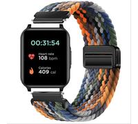 GIOPUEY Correas Compatible con Motorola Moto Watch 70, Correa Tejida de Nailon Suave [Unisexo] [Transpirable] - Colourful