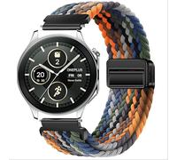 GIOPUEY Correas Compatible con OnePlus Watch 2/3, Correa Tejida de Nailon Suave [Unisexo] [Transpirable] - Colourful