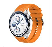 GIOPUEY Correas Compatible con OnePlus Watch 3, Suave Silicona La Correa [Resistente al Desgaste] [Transpirable] Pulsera - Orange
