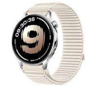 GIOPUEY Correas Compatible con OnePlus Watch Lite, Nylon Transpirable Sport Correa Loop Deportiva de Nylon Trenzado Strap Band - Beige