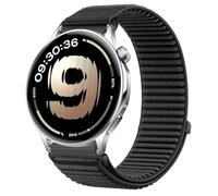 GIOPUEY Correas Compatible con OnePlus Watch Lite, Nylon Transpirable Sport Correa Loop Deportiva de Nylon Trenzado Strap Band - Black