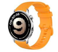 GIOPUEY Correas Compatible con OnePlus Watch Lite, Suave Silicona La Correa [Resistente al Desgaste] [Transpirable] Pulsera - Yellow