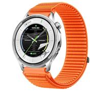 GIOPUEY Correas Compatible con OPPO Watch S, Nylon Transpirable Sport Correa Loop Deportiva de Nylon Trenzado Strap Band - Orange