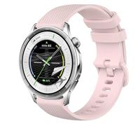 GIOPUEY Correas Compatible con OPPO Watch S, Suave silicona La Correa [Resistente al Desgaste] [Transpirable] Pulsera - Pink