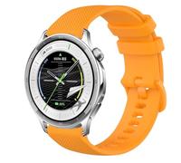 GIOPUEY Correas Compatible con OPPO Watch S, Suave silicona La Correa [Resistente al Desgaste] [Transpirable] Pulsera - Yellow