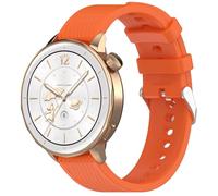 GIOPUEY Correas Compatible con Oppo Watch X2 Mini, Suave silicona La Correa [Resistente al Desgaste] [Transpirable] Pulsera - Orange